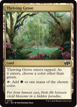 Thriving Grove single card from Magic the Gathering