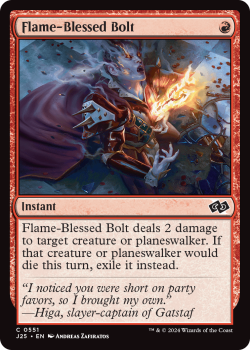 Flame-Blessed Bolt single card from Magic the Gathering