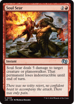 Soul Sear single card from Magic the Gathering
