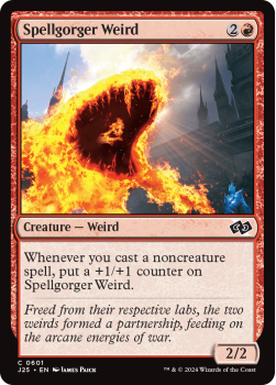 Spellgorger Weird single card from Magic the Gathering