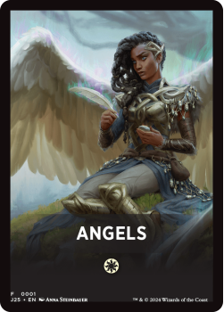 Angels Theme Card single card from Magic the Gathering