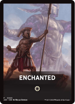 Ehchanted Theme Card single card from Magic the Gathering