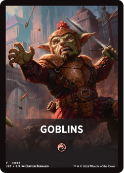 Goblins Theme Card single card from Magic the Gathering