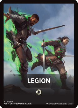 Legion Theme Card single card from Magic the Gathering