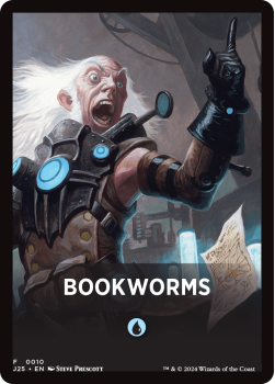 Bookworms Theme Card single card from Magic the Gathering