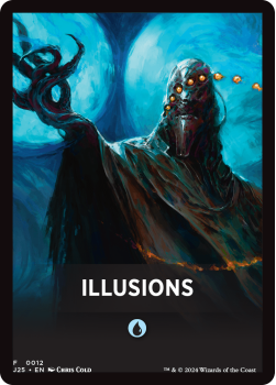 Illusions Theme Card single card from Magic the Gathering