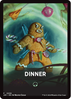Dinner Theme Card single card from Magic the Gathering