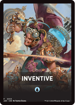 Inventive Theme Card single card from Magic the Gathering