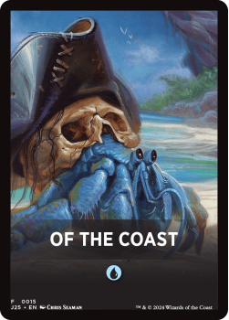 Of the Coast Theme Card single card from Magic the Gathering
