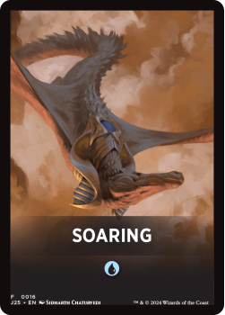 Soaring Theme Card single card from Magic the Gathering