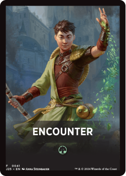 Encounter Theme Card single card from Magic the Gathering