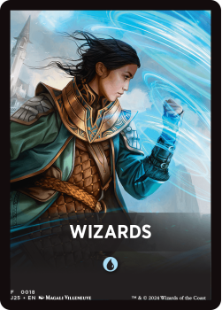 Wizards Theme Card single card from Magic the Gathering