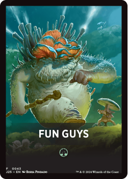 Fun Guys Theme Card single card from Magic the Gathering