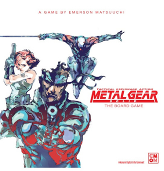 Metal Gear Solid: The Board Game ***DAMAGED ITEM***