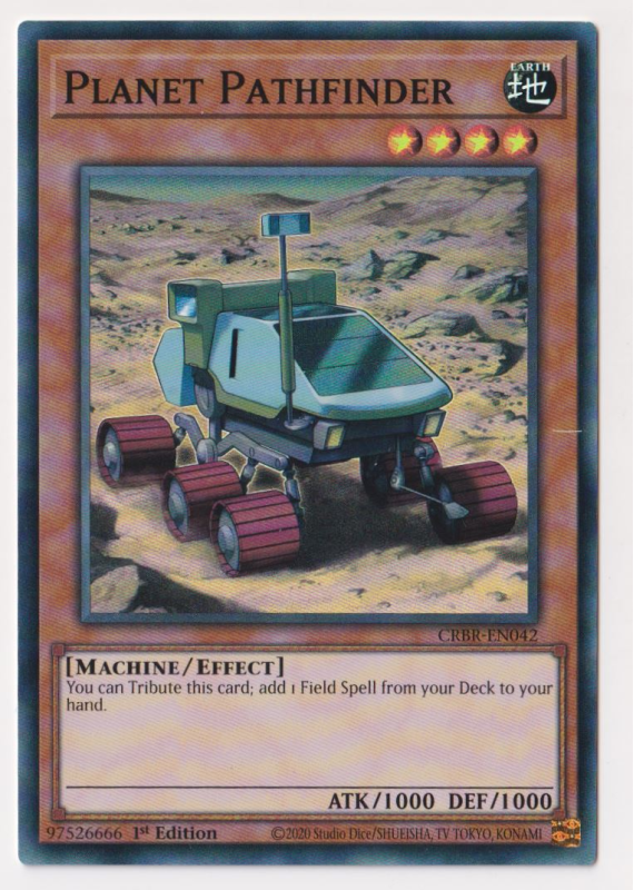 Planet Pathfinder (Super Rare) : CRBR-EN042 - Yu-Gi-Oh! Single Card Planet Pathfinder (Super Rare) : CRBR-EN042 - Yu-Gi-Oh! Single Card