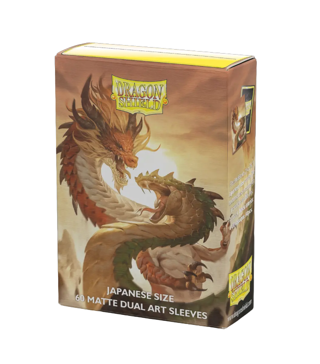 Dragon Shield | Deck Protectors | Japanese Duel Matte Wood Snake Dragon Shield | Deck Protectors | Japanese Duel Matte Wood Snake