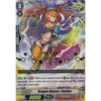 Dragon Dancer, Paulina (Hot Stamped) : V-SS01-041 - Cardfight!! Vanguard Single Card