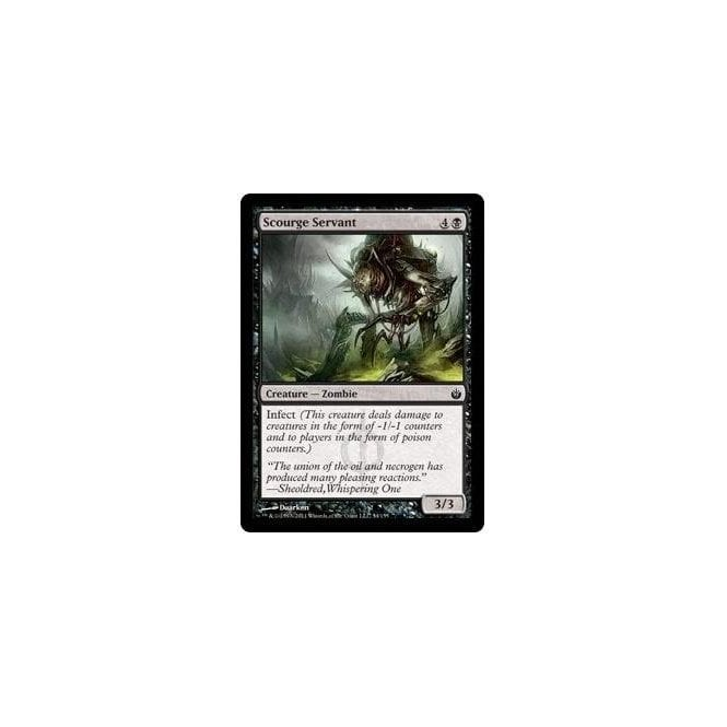Scourge Servant : MIRRODIN BESIEGED 054/155 - Magic the Gathering Single Card Scourge Servant : MIRRODIN BESIEGED 054/155 - Magic the Gathering Single Card