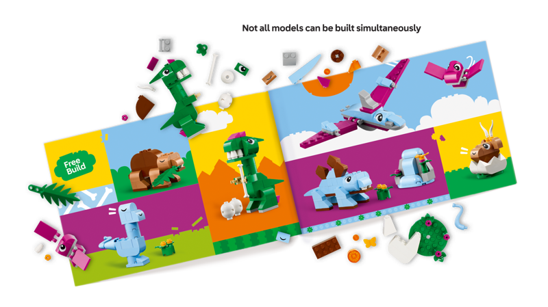 LEGO Classic Creative Dinosaurs 11041 Chaos Cards - Main Image