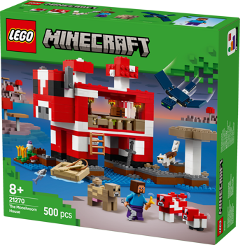 LEGO® Minecraft The Mooshroom House (21270)