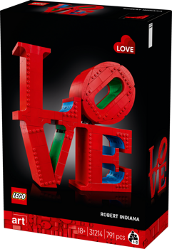 LEGO® Art LOVE Home Decor Set (31214)