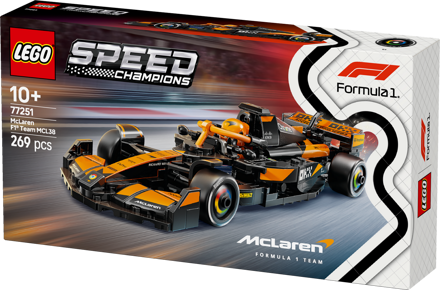 LEGO&reg; Speed Champions McLaren F1&reg; Team MCL38 Race Car (77251)