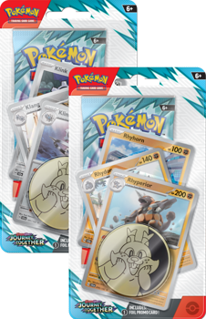 Pokemon Scarlet & Violet Journey Together: Premium Checklane Blister Set of Two