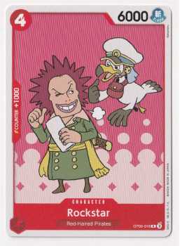 Rockstar single card from One Piece TCG