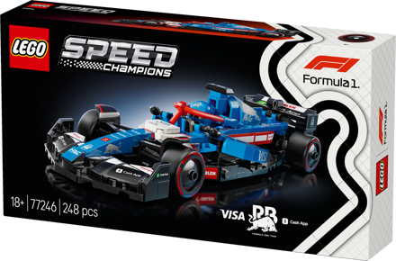 LEGO&reg; Speed Champions Visa Cash App RB VCARB 01 F1 Race Car (77246)