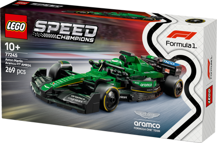 LEGO&reg; Speed Champions Aston Martin Aramco F1 AMR24 Race Car (77245)
