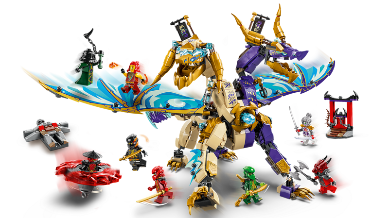 LEGO NINJAGO | Arc Dragon of Focus | 71836 | Chaos Cards