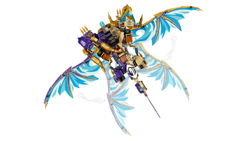 パーツ JorgeUSA LEGO NINJAGO | Arc Dragon of Focus | 71836 | Chaos Cards