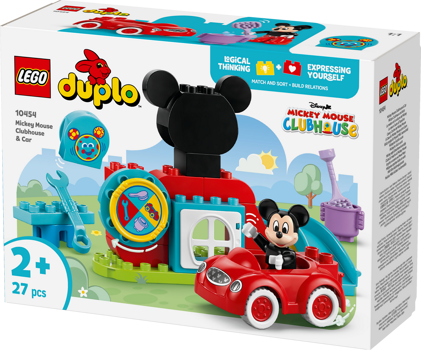 LEGO&reg; DUPLO Disney Mickey Mouse Clubhouse & Car (10454)