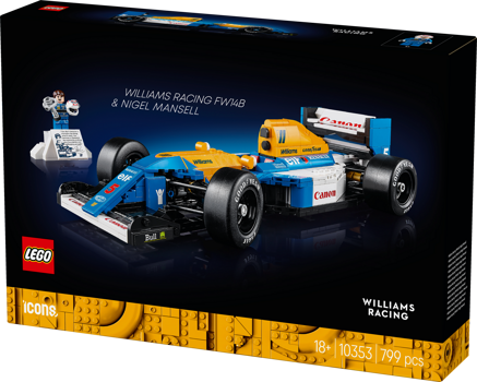 LEGO&reg; Icons Williams Racing FW14B & Nigel Mansell (10353)