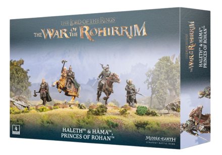 Middle-earth Strategy Battle Game: The War of the Rohirrim - Haleth & Hama Princes of Rohan