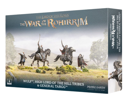 Middle-earth Strategy Battle Game: The War of the Rohirrim - Wulf High Lord of the Hill Tribes & General Targg