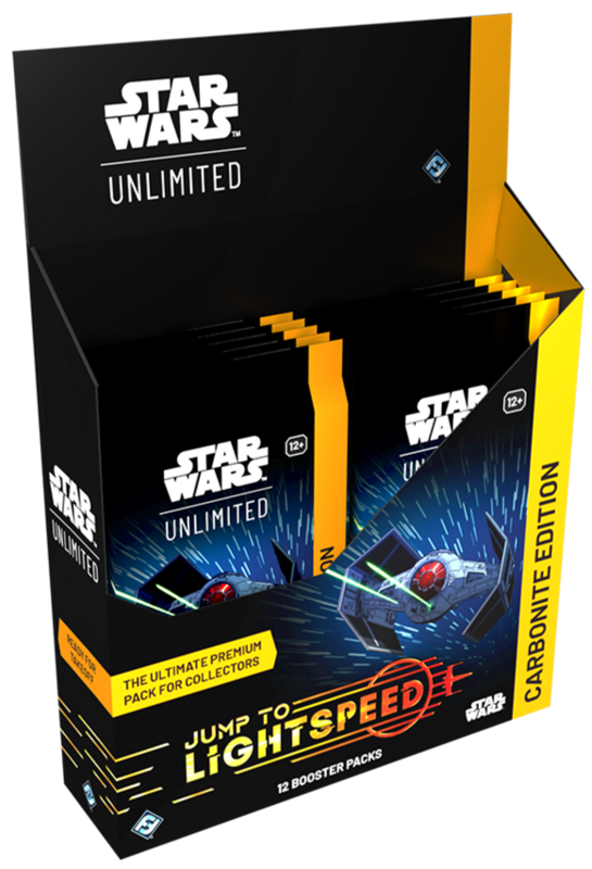 Jump to Lightspeed | Carbonite Booster Box | Star Wars Unlimited Jump to Lightspeed | Carbonite Booster Box | Star Wars Unlimited