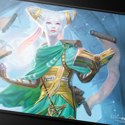 Ultra Pro Innistrad Remastered Black Stitched Playmat Tamiyo, Field Researcher - Image 2