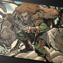Ultra Pro Innistrad Remastered Double Sided Playmat Huntmaster of the Fells - Image 2