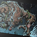 Ultra Pro Innistrad Remastered Double Sided Playmat Huntmaster of the Fells - Image 3
