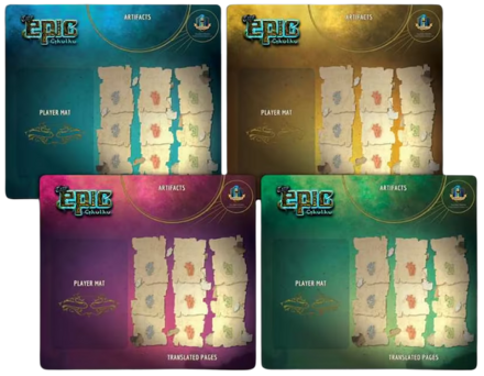 Tiny Epic Cthulhu - 4 Pack Player Mats