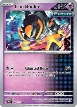 Iron Boulder single card from Pokemon