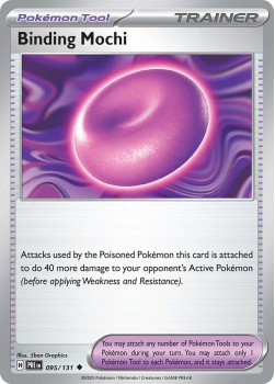 Binding Mochi single card from Pokemon