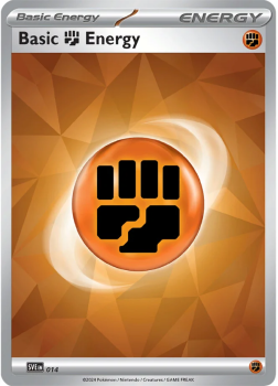 Fighting Energy (REVERSE HOLO) single card from Pokemon