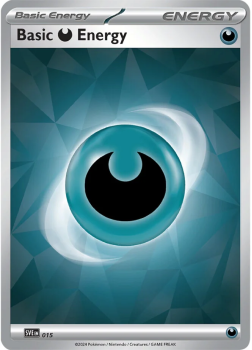 Darkness Energy (REVERSE HOLO) single card from Pokemon