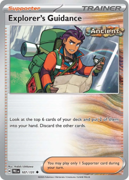 Explorer's Guidance single card from Pokemon