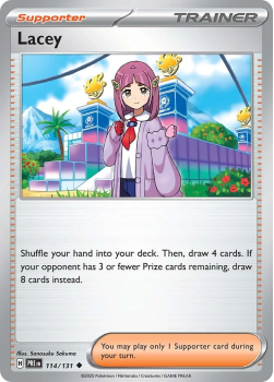Lacey single card from Pokemon