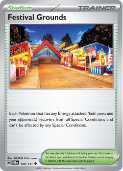 Festival Grounds single card from Pokemon