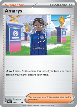 Amarys single card from Pokemon