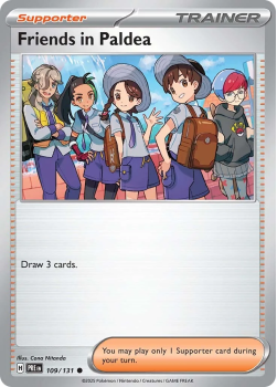 Friends in Paldea single card from Pokemon